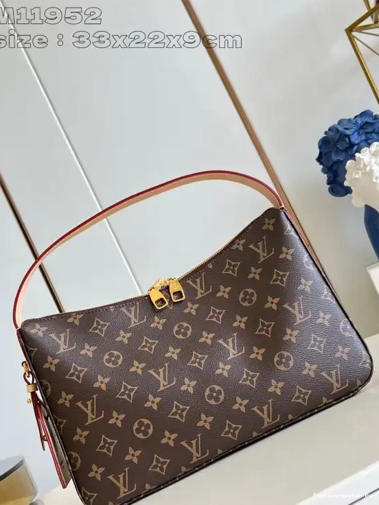 FS CHEAP VUITTON LOUIS PM-33*22*9CM Slouchy 0522